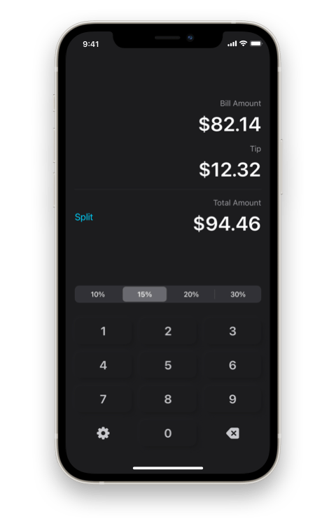 Tip App - Calculator